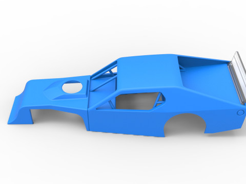 Shell of Asphalt Modified stock car V1 Scale 1 to 25 3Dプリントモデル