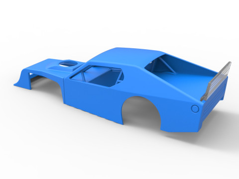 Shell of Asphalt Modified stock car V1 Scale 1 to 25 3Dプリントモデル