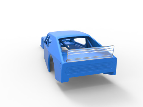 Shell of Asphalt Modified stock car V1 Scale 1 to 25 3Dプリントモデル