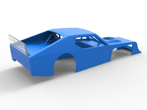 Shell of Asphalt Modified stock car V1 Scale 1 to 25 3Dプリントモデル