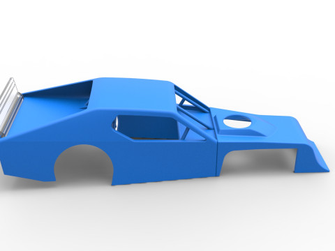 Shell of Asphalt Modified stock car V1 Scale 1 to 25 3Dプリントモデル