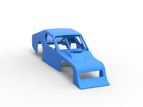 Shell of Asphalt Modified stock car V1 Scale 1 to 25 3Dプリントモデル