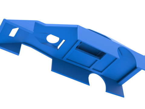 Shell of Asphalt Modified stock car V2 Scale 1 to 25 3D Принт Модель