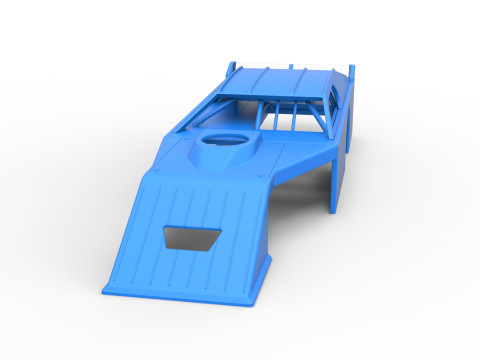 Shell of Asphalt Modified stock car V2 Scale 1 to 25 3D Принт Модель