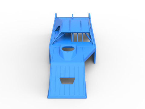 Shell of Asphalt Modified stock car V2 Scale 1 to 25 3D Принт Модель
