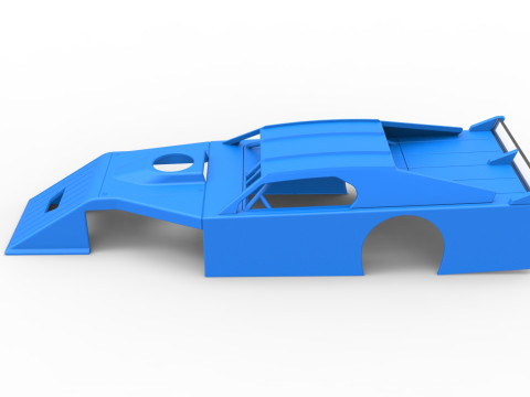 Shell of Asphalt Modified stock car V2 Scale 1 to 25 3D Принт Модель