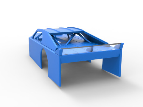 Shell of Asphalt Modified stock car V2 Scale 1 to 25 3D Принт Модель