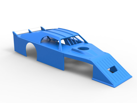 Shell of Asphalt Modified stock car V2 Scale 1 to 25 3D Принт Модель