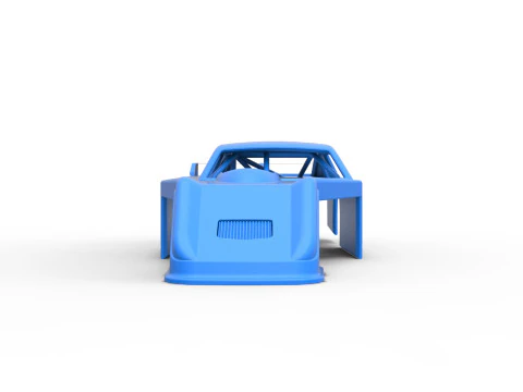 Shell of Asphalt Modificado stock car V3 Escala 1 a 25 Modelo de Impressão 3D