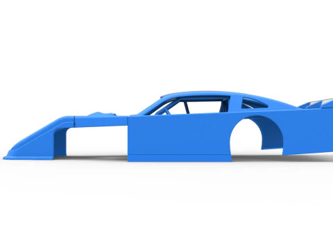 Shell of Asphalt Modificado stock car V3 Escala 1 a 25 Modelo de Impressão 3D