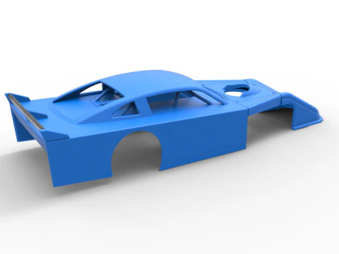 Shell of Asphalt Modificado stock car V3 Escala 1 a 25 Modelo de Impressão 3D