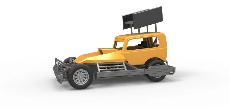 New Zealand Superstock car Scale 1 to 25 3D Print Model .c4d .max .obj .3ds .fbx .stl .blend 