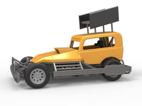 New Zealand Superstock car Scale 1 to 25 3Dプリントモデル