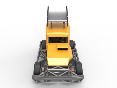 New Zealand Superstock car Scale 1 to 25 Modelo de impresión 3D