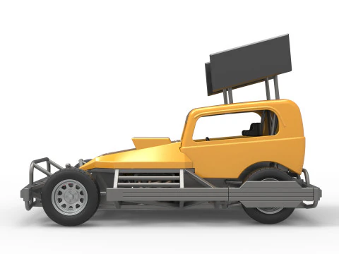 New Zealand Superstock car Scale 1 to 25 3D Print Model