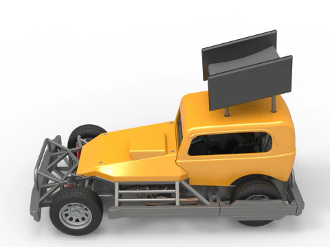 New Zealand Superstock car Scale 1 to 25 3D Print Model