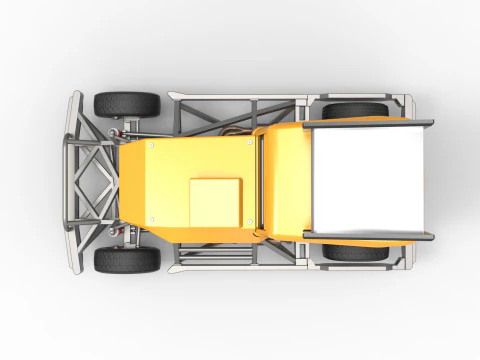 New Zealand Superstock car Scale 1 to 25 3D Print Model