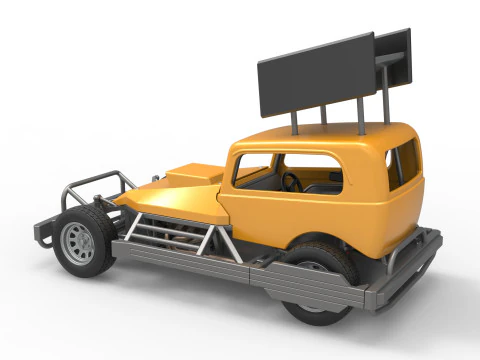 New Zealand Superstock car Scale 1 to 25 3D Print Model