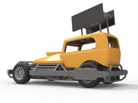 New Zealand Superstock car Scale 1 to 25 Modelo de impresión 3D