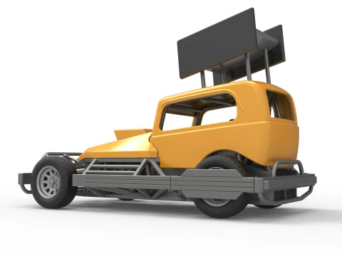 New Zealand Superstock car Scale 1 to 25 3D Print Model