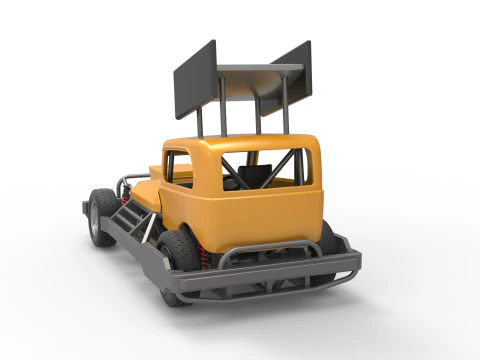New Zealand Superstock car Scale 1 to 25 3D Print Model