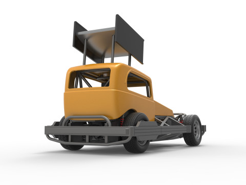 New Zealand Superstock car Scale 1 to 25 Modelo de impresión 3D