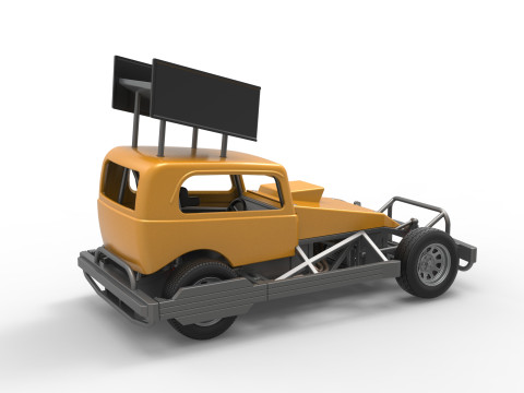 New Zealand Superstock car Scale 1 to 25 Modelo de impresión 3D