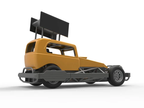 New Zealand Superstock car Scale 1 to 25 3D Print Model