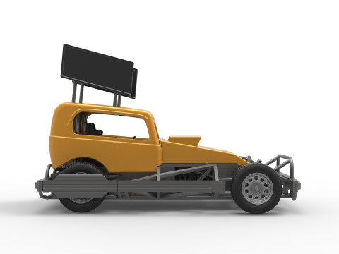 New Zealand Superstock car Scale 1 to 25 Modelo de impresión 3D