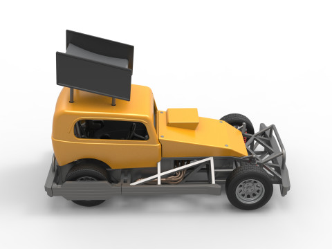 New Zealand Superstock car Scale 1 to 25 Modelo de impresión 3D