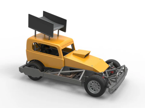 New Zealand Superstock car Scale 1 to 25 3D Print Model