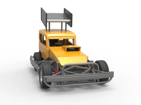 New Zealand Superstock car Scale 1 to 25 3D Print Model