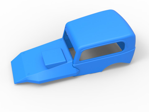 Shell of New Zealand Superstock car Scale 1 to 25 Modello di stampa 3D