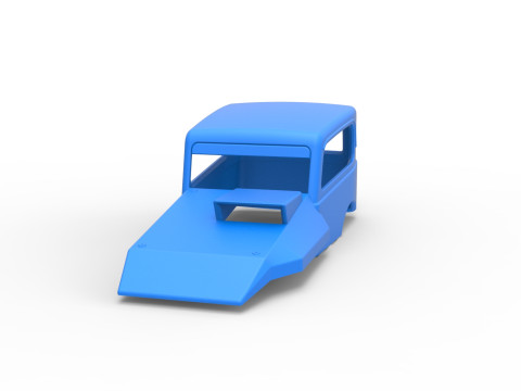 Shell of New Zealand Superstock car Scale 1 to 25 Modello di stampa 3D