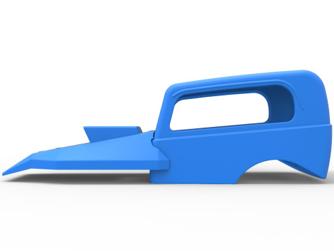 Shell of New Zealand Superstock car Scale 1 to 25 Modello di stampa 3D