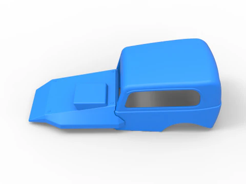 Shell of New Zealand Superstock car Scale 1 to 25 3D Print Model