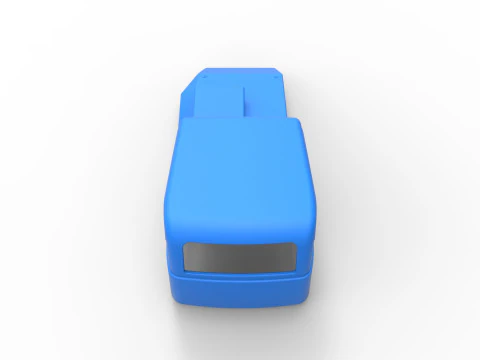 Shell of New Zealand Superstock car Scale 1 to 25 3D Print Model