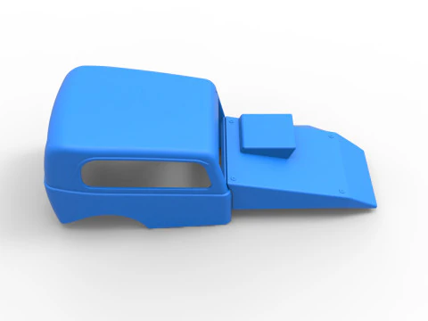 Shell of New Zealand Superstock car Scale 1 to 25 3D Print Model