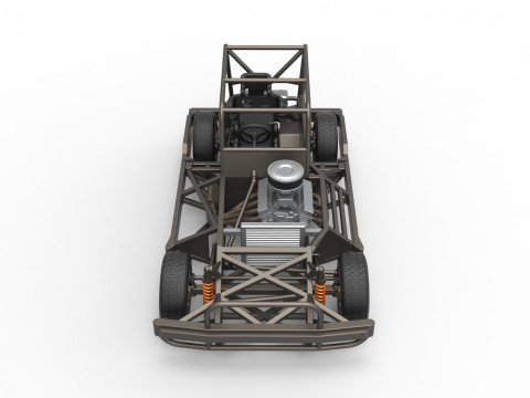 New Zealand Superstock car Base Scale 1 to 25 3Dプリントモデル