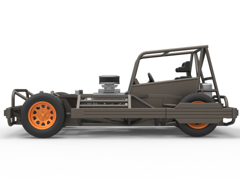 New Zealand Superstock car Base Scale 1 to 25 3Dプリントモデル
