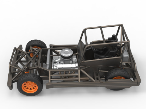 New Zealand Superstock car Base Scale 1 to 25 3Dプリントモデル