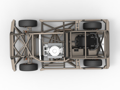 New Zealand Superstock car Base Scale 1 to 25 3Dプリントモデル