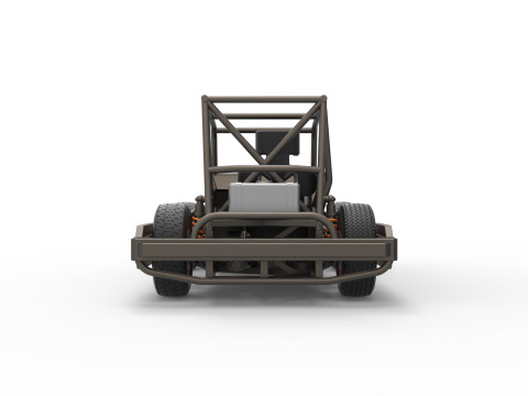 New Zealand Superstock car Base Scale 1 to 25 3Dプリントモデル