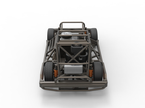 New Zealand Superstock car Base Scale 1 to 25 3Dプリントモデル