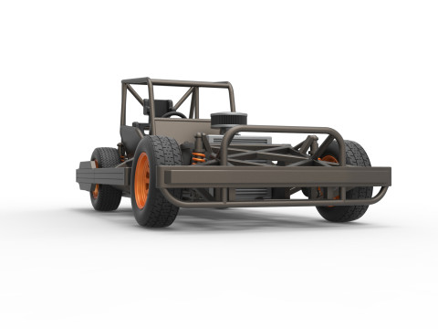 New Zealand Superstock car Base Scale 1 to 25 3Dプリントモデル