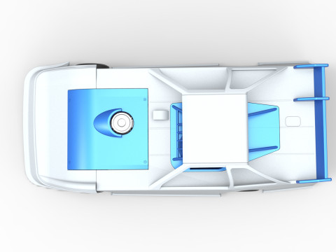Super Dirt Late model for Pavement Scale 1 to 25 Modèles 3D en vedette