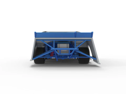 Super Dirt Late model for Pavement Scale 1 to 25 3D Print Model
