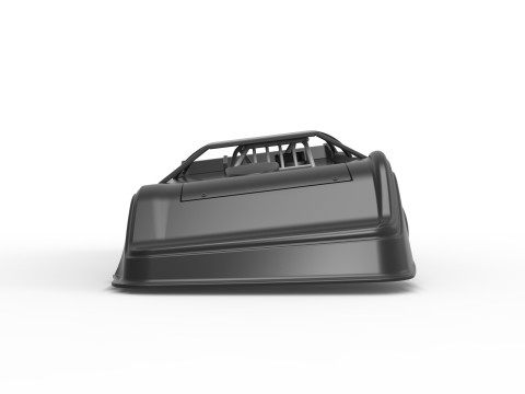 Super Dirt Late model for Pavement while turning Scale 1 to 25 3D Print Model