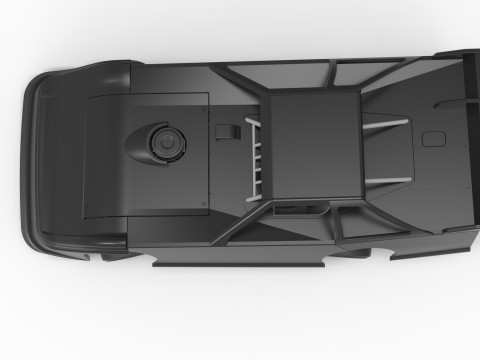Super Dirt Late model for Pavement while turning Scale 1 to 25 3D Print Model