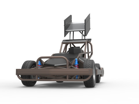 New Zealand Superstock car Version 2 Scale 1 to 25 3D Принт Модель
